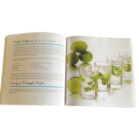 Just Mini Cocktails Recipe Book Softcover Alcohol Party Drinks - Picture 4 of 6